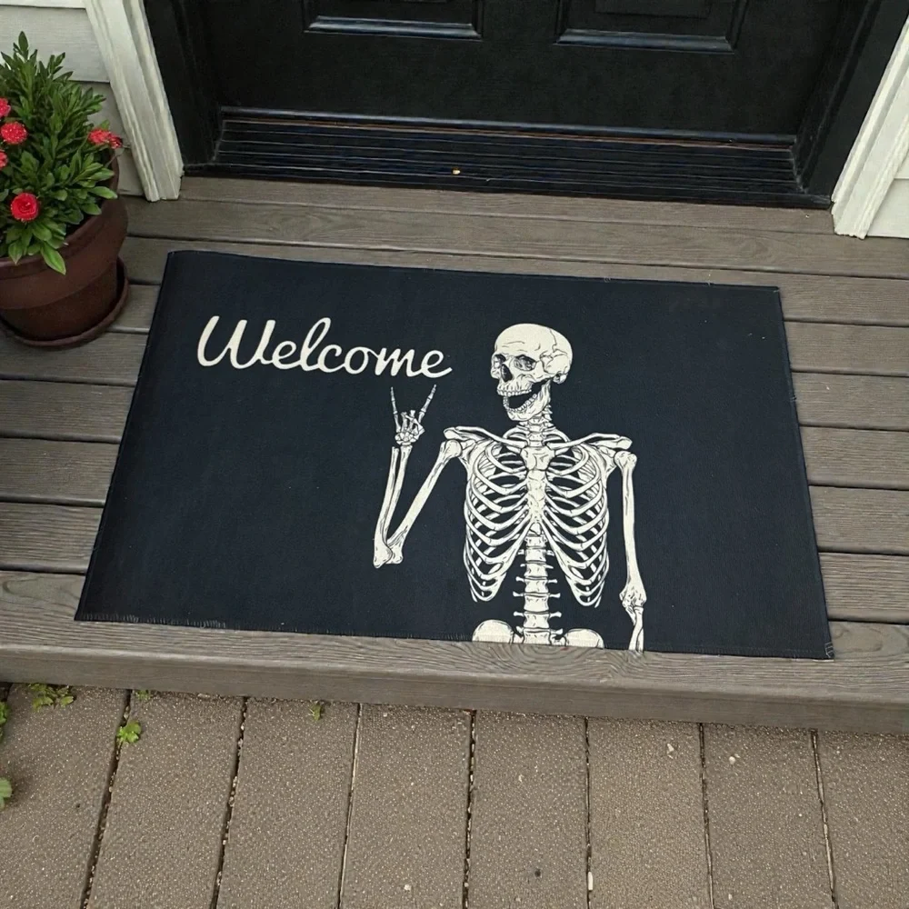 Skeleton Welcome Doormat